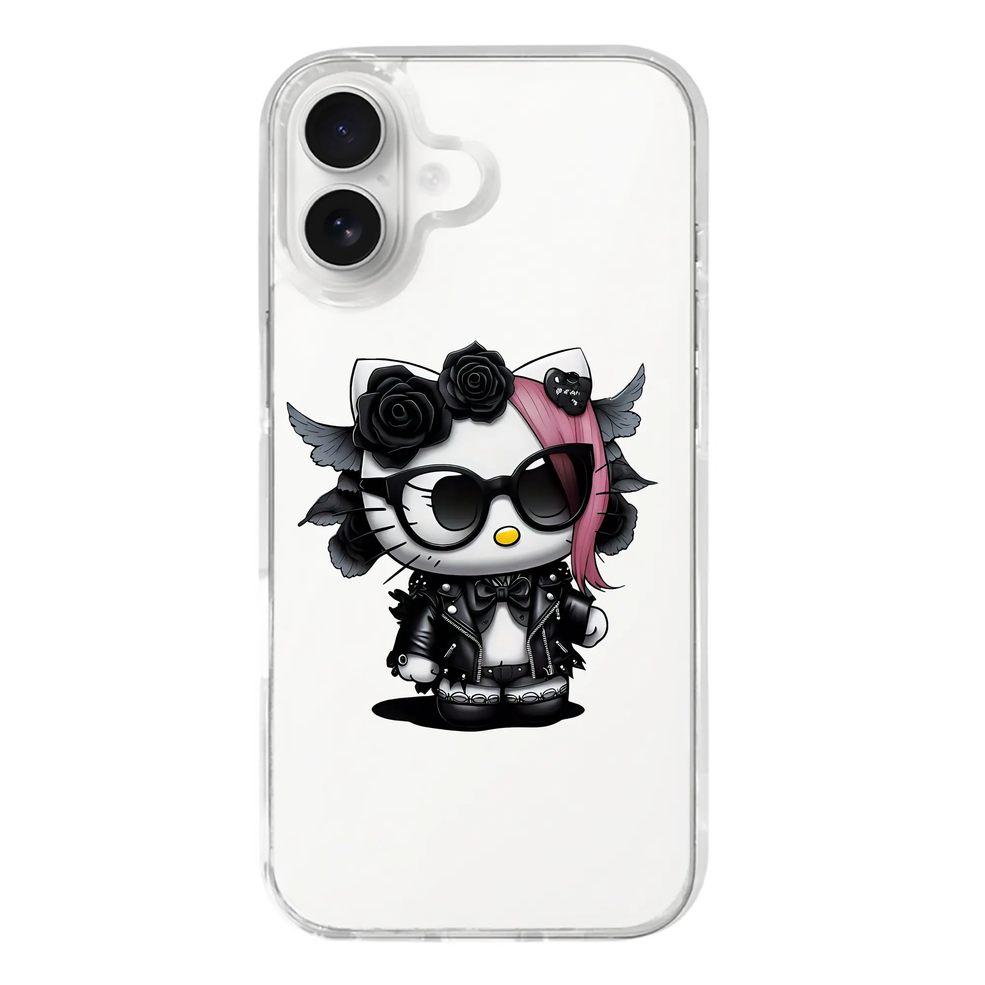 サンリオ グッズ,ハローキティ - iPhone 17シリーズ 透明スマホケース – 薄型・耐衝撃・精密フィット保護カバー